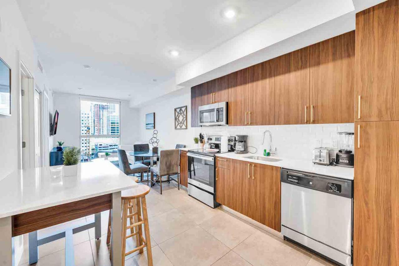 Stylish Unit In Downtown Miami With Free Parking Apartamento Exterior foto